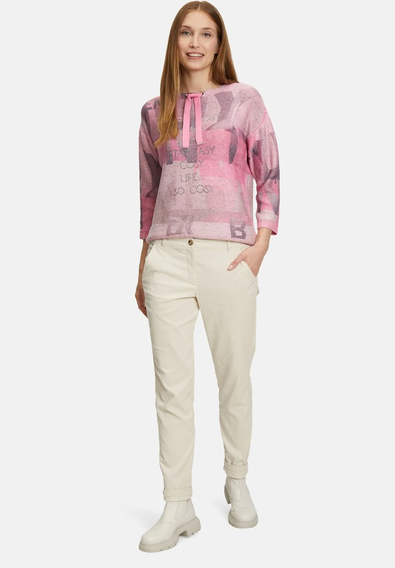 Betty Barclay MIT PRINT - Strickpullover - Pink Beige 2 Betty Barclay MIT PRINT - Strickpullover - Pink Beige – Bild 2