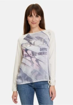 Betty Barclay MIT TUNNELZUG - Bluse - Beige Grau
