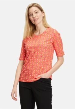 Betty Barclay MIT AUFDRUCK - T-Shirt Print - Orange/pink