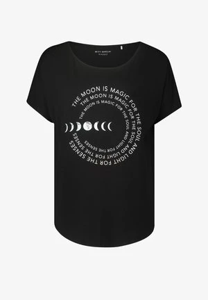 Betty Barclay MIT V AUSSCHNITT - T-Shirt Print - Schwarz/grau 4 Betty Barclay MIT V AUSSCHNITT - T-Shirt Print - Schwarz/grau – Bild 4