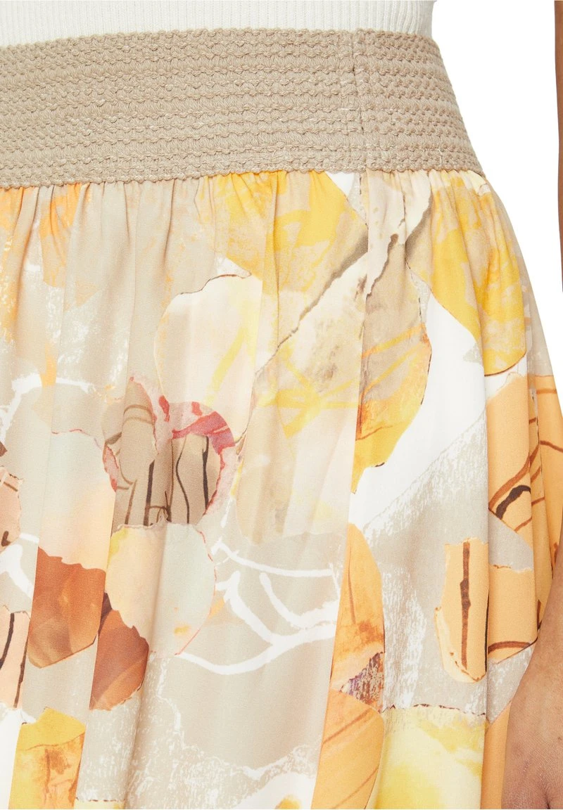 Betty Barclay Maxirock - Camel Orange 6 Betty Barclay Maxirock - Camel Orange – Bild 6