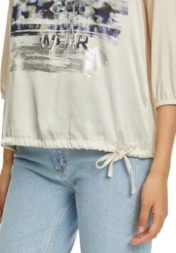 Betty Barclay MIT TUNNELZUG - Langarmshirt - Beige Blau -Betty Barclay Verkäufe 8e8f77dcd19d4b939365328a0b546837