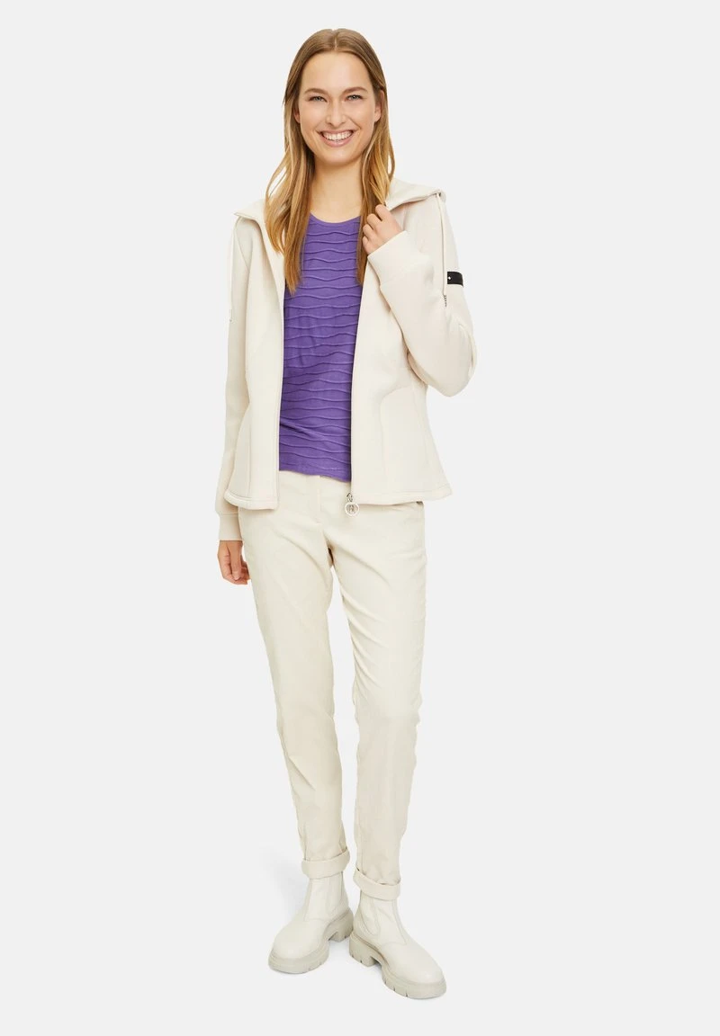 Betty Barclay Sweatjacke - Hellbeige 2 Betty Barclay Sweatjacke - Hellbeige – Bild 2