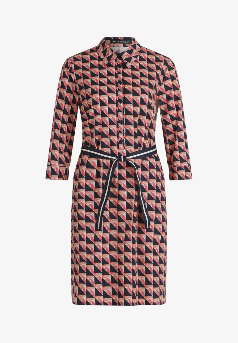 Betty Barclay MIT AUFDRUCK - Blusenkleid - Pink Dark Blue 6 Betty Barclay MIT AUFDRUCK - Blusenkleid - Pink Dark Blue – Bild 6