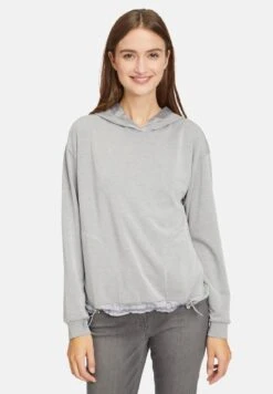 Betty Barclay Kapuzenpullover - Grey Melange