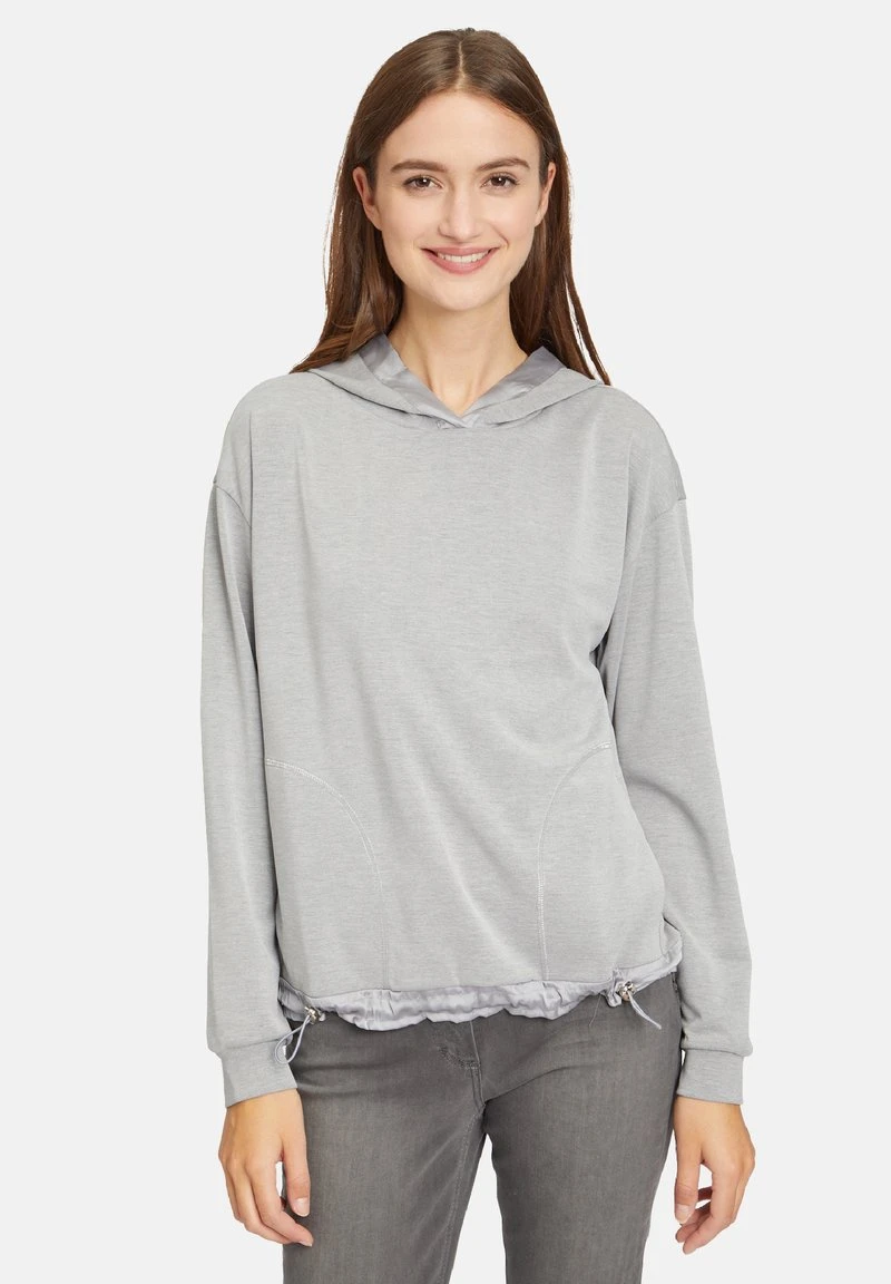 Betty Barclay Kapuzenpullover - Grey Melange 1 Betty Barclay Kapuzenpullover - Grey Melange