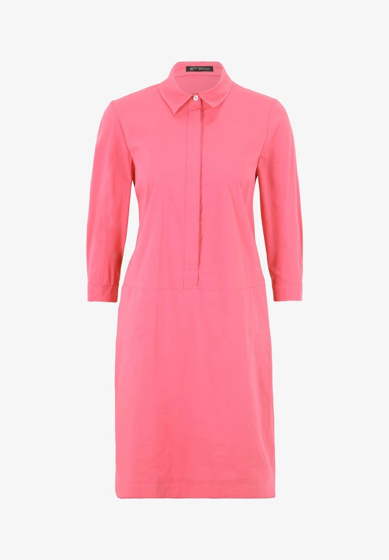 Betty Barclay MIT KNOPFLEISTE - Blusenkleid - Pink Flambé 6 Betty Barclay MIT KNOPFLEISTE - Blusenkleid - Pink Flambé – Bild 6