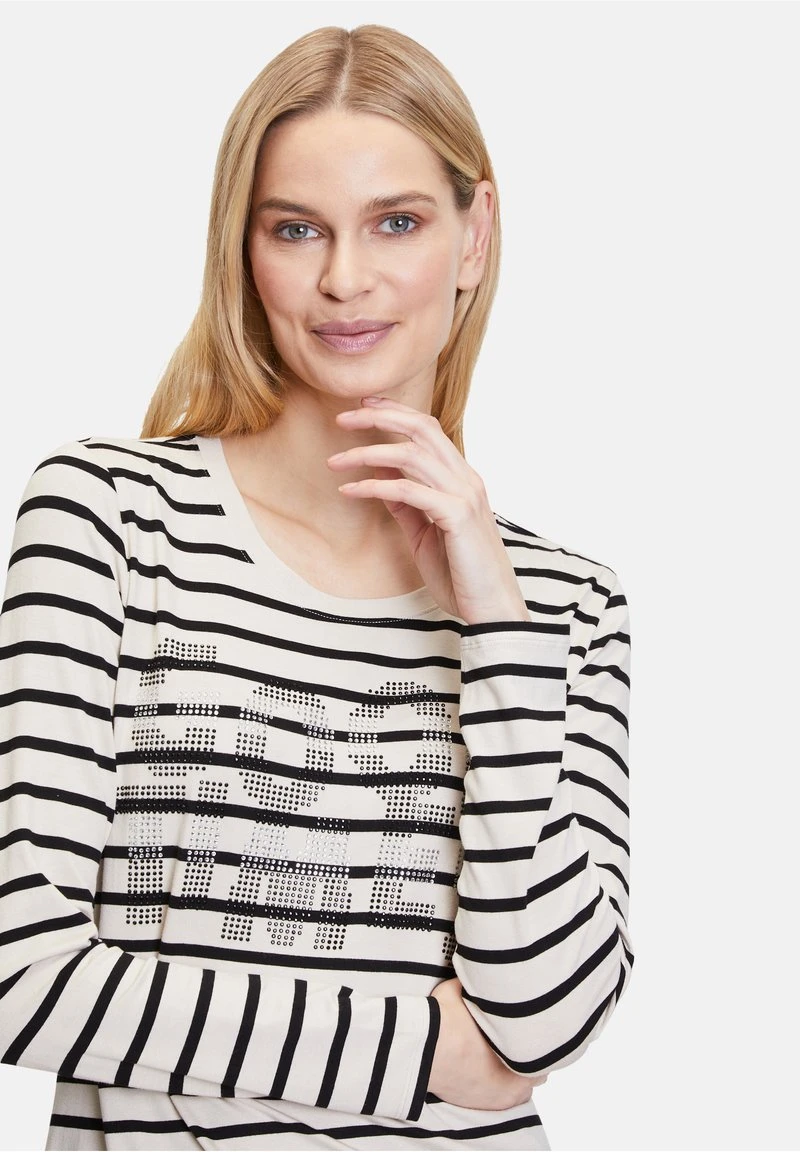 Betty Barclay Langarmshirt - Schwarz Beige 4 Betty Barclay Langarmshirt - Schwarz Beige – Bild 4