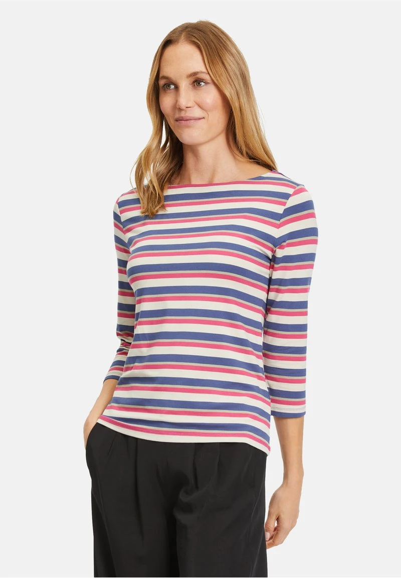 Betty Barclay BASIC MUSTER - Langarmshirt - Blau Grün 1 Betty Barclay BASIC MUSTER - Langarmshirt - Blau Grün