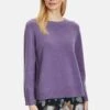 Betty Barclay LANGARM - Strickpullover - Mulled Grape