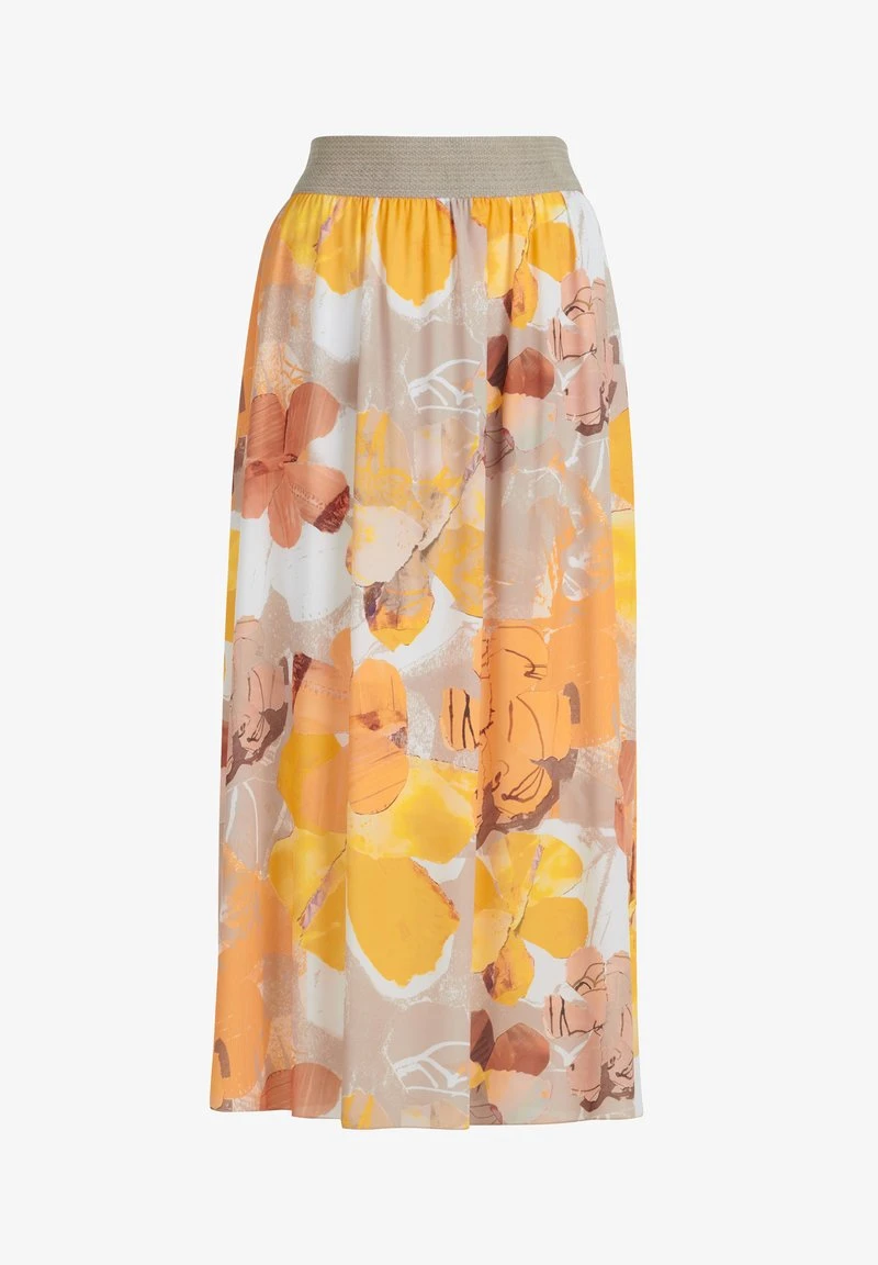 Betty Barclay Maxirock - Camel Orange 3 Betty Barclay Maxirock - Camel Orange – Bild 3