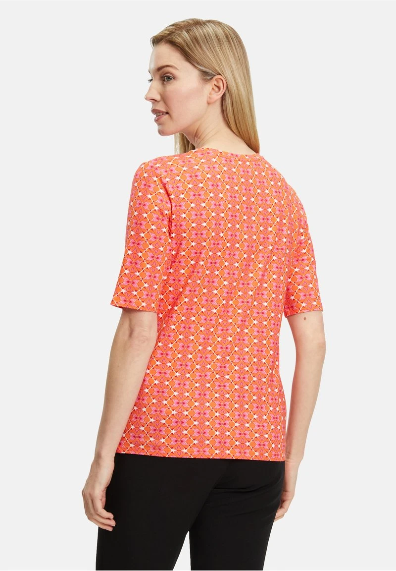 Betty Barclay MIT AUFDRUCK - T-Shirt Print - Orange/pink 3 Betty Barclay MIT AUFDRUCK - T-Shirt Print - Orange/pink – Bild 3