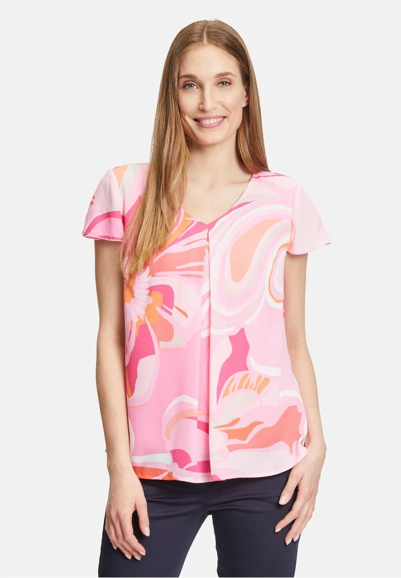 Betty Barclay SCHLUPF MIT V AUSSCHNITT - Bluse - Pink Rosa 1 Betty Barclay SCHLUPF MIT V AUSSCHNITT - Bluse - Pink Rosa