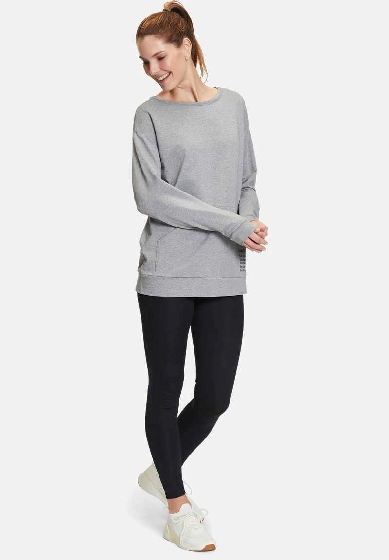 Betty Barclay MIT EINGRIFFTASCHEN - Sweatshirt - Grey Melange 2 Betty Barclay MIT EINGRIFFTASCHEN - Sweatshirt - Grey Melange – Bild 2
