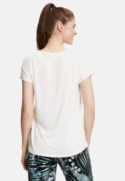 BETTY BARCLAY RUNDHALS-SHIRT - Bluse - Patch Cream/black 8 BETTY BARCLAY RUNDHALS-SHIRT - Bluse - Patch Cream/black -Betty Barclay Verkäufe 9f6d71715b3545ff8d77f77666f217a0