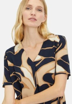 Betty Barclay V-AUSSCHNITT - Bluse - Dark Blue Beige -Betty Barclay Verkäufe a22b5d1e8a6b4d25aec3f4f425936b52