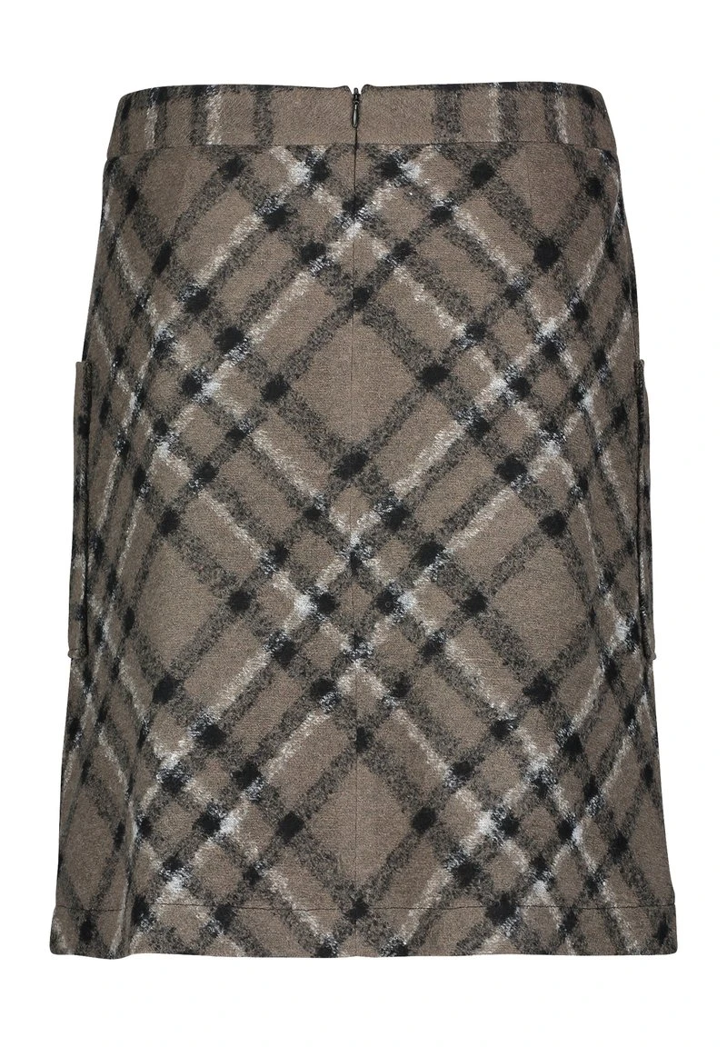 Betty Barclay A-Linien-Rock - Taupe Black 4 Betty Barclay A-Linien-Rock - Taupe Black – Bild 4