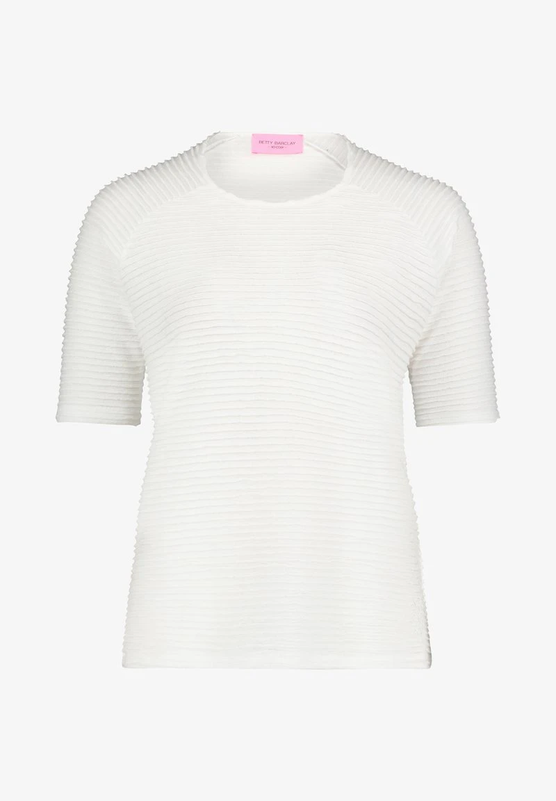 Betty Barclay CASUAL MIT RIPPENSTRUKTUR - Bluse - Weiß 6 Betty Barclay CASUAL MIT RIPPENSTRUKTUR - Bluse - Weiß – Bild 6