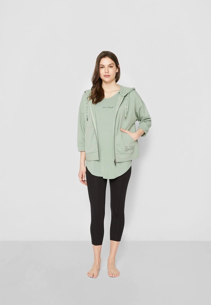 Betty Barclay MIT KAPUZE - Sweatjacke - Green 6 Betty Barclay MIT KAPUZE - Sweatjacke - Green – Bild 6