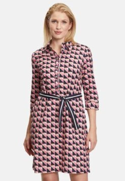 Betty Barclay MIT AUFDRUCK - Blusenkleid - Pink Dark Blue