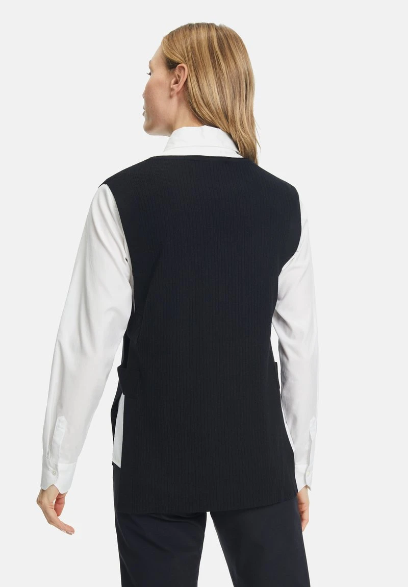 BETTY BARCLAY STRICKPULLOVER OHNE ARM - Strickpullover - Schwarz 3 BETTY BARCLAY STRICKPULLOVER OHNE ARM - Strickpullover - Schwarz – Bild 3