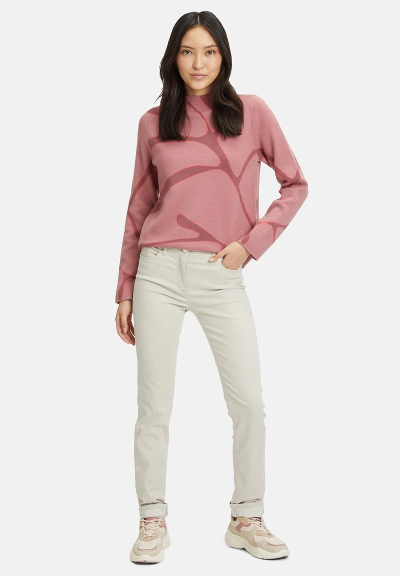 Betty Barclay LANGARM - Strickpullover - Rosé Dark Red 2 Betty Barclay LANGARM - Strickpullover - Rosé Dark Red – Bild 2