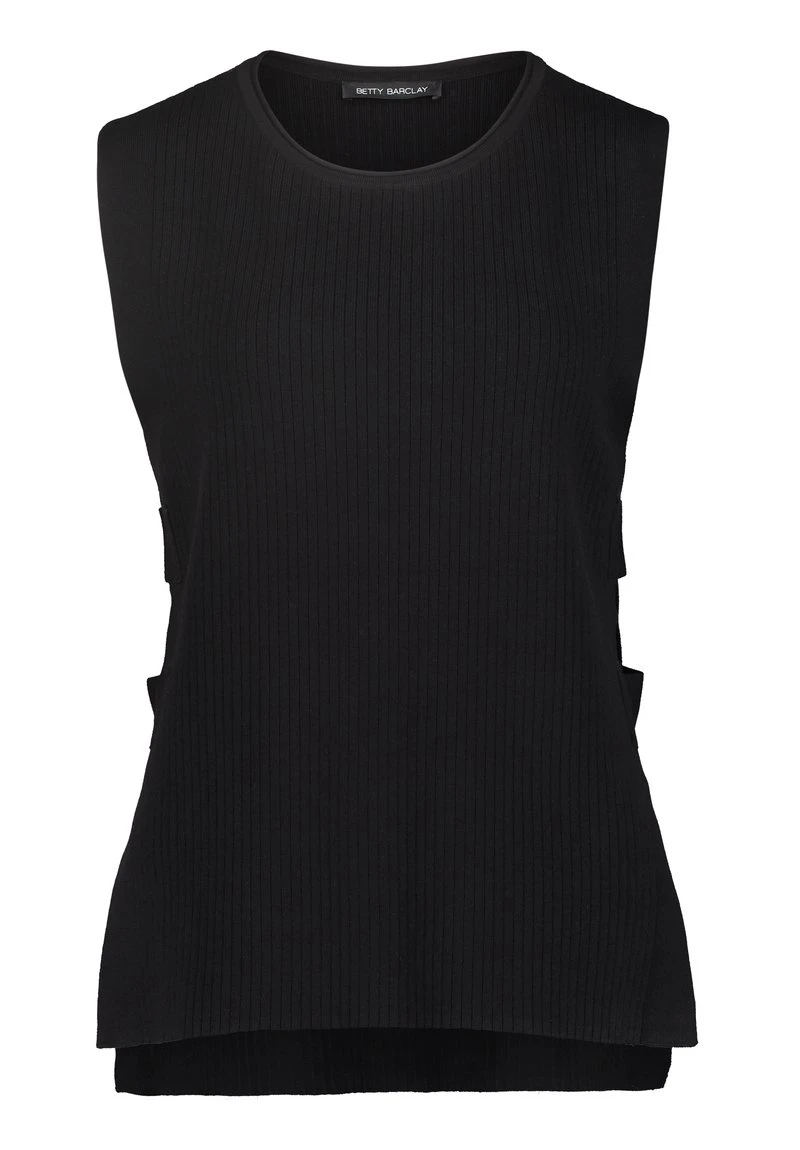 BETTY BARCLAY STRICKPULLOVER OHNE ARM - Strickpullover - Schwarz 5 BETTY BARCLAY STRICKPULLOVER OHNE ARM - Strickpullover - Schwarz – Bild 5