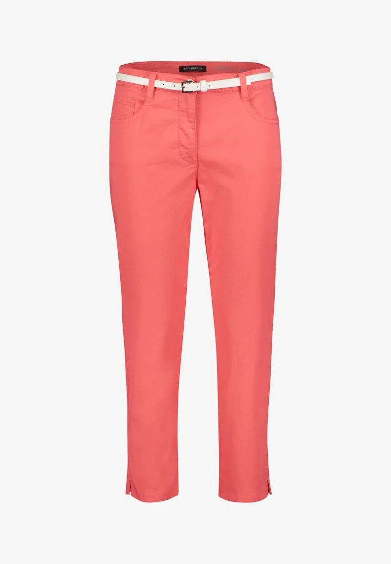 Betty Barclay SOMMER MIT GÜRTEL - Stoffhose - Koralle 6 Betty Barclay SOMMER MIT GÜRTEL - Stoffhose - Koralle – Bild 6