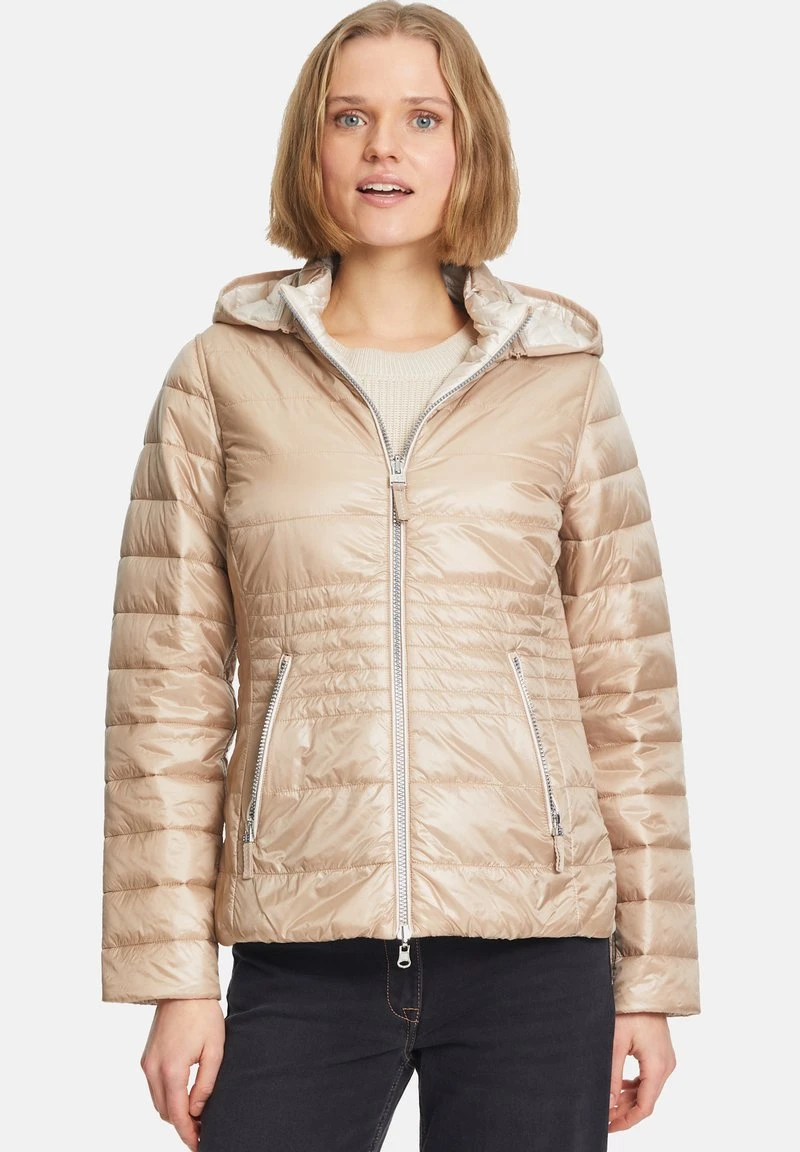 Betty Barclay MIT ABNEHMBARER KAPUZE - Winterjacke - Beige 1 Betty Barclay MIT ABNEHMBARER KAPUZE - Winterjacke - Beige