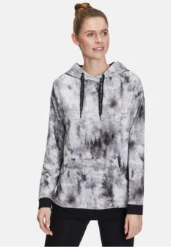 Betty Barclay Sweatshirt - Grau/weiß