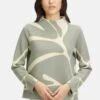 Betty Barclay LANGARM - Strickpullover - Khaki Beige