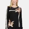 Betty Barclay MIT JACQUARD - Strickpullover - Patch Black Camel