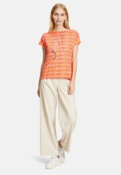 Betty Barclay MIT AUFDRUCK - T-Shirt Print - Orange Pink
