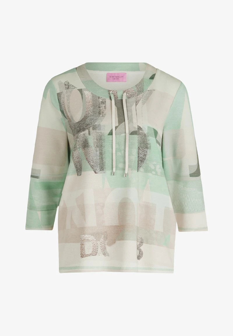 Betty Barclay Langarmshirt - Petrol Beige 6 Betty Barclay Langarmshirt - Petrol Beige – Bild 6