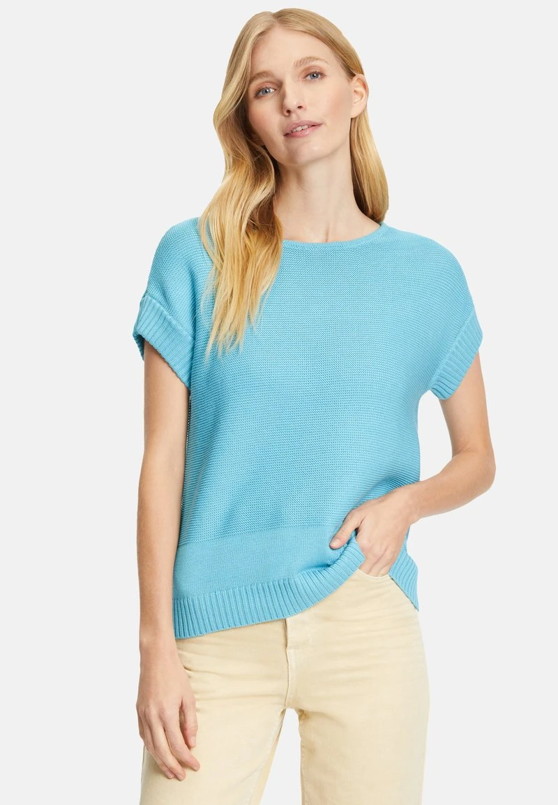 Betty Barclay MIT DETAILS - T-Shirt Basic - Bachelor Button 1 Betty Barclay MIT DETAILS - T-Shirt Basic - Bachelor Button