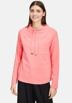 Betty Barclay MIT HOHEM KRAGEN - Sweatshirt - Calypso Coral
