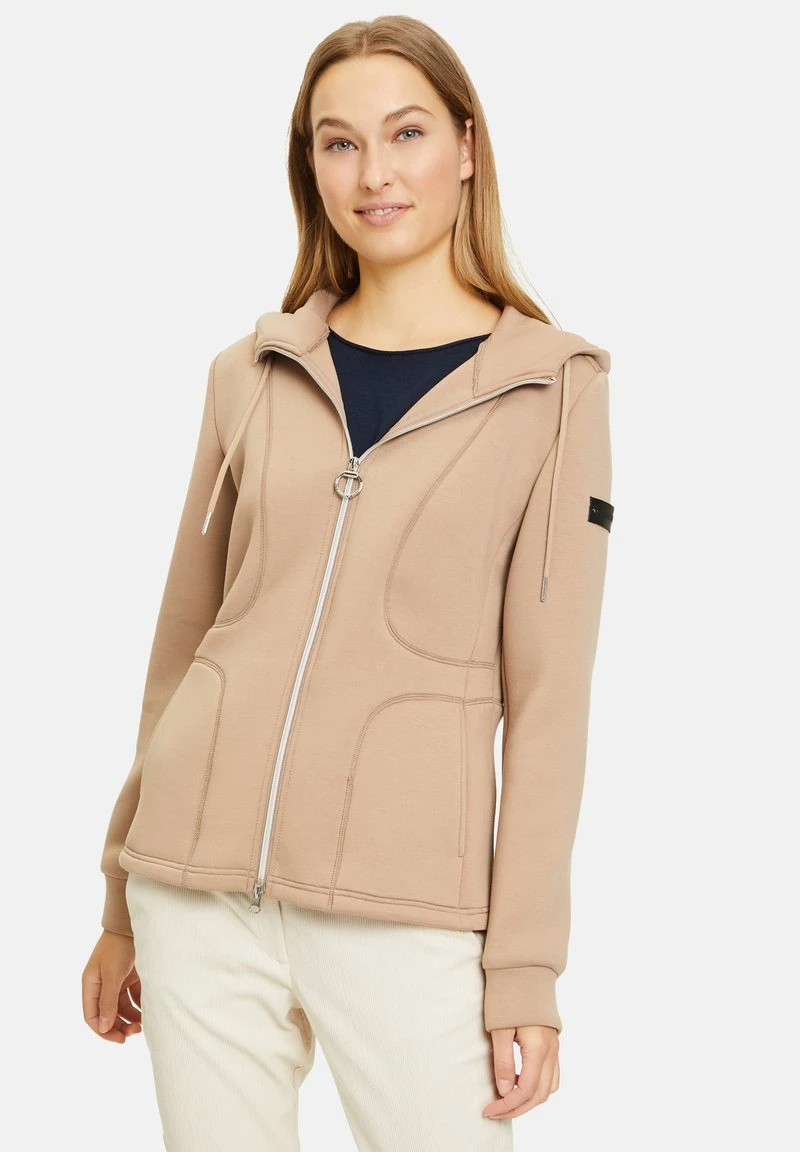 Betty Barclay Sweatjacke - Beige 1 Betty Barclay Sweatjacke - Beige