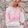 Betty Barclay MIT COLOR BLOCKING - Sweatshirt - Rose Cream