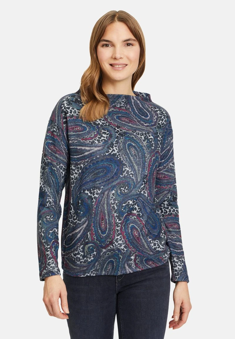 Betty Barclay MIT PRINT - Sweatshirt - Blau Grün 1 Betty Barclay MIT PRINT - Sweatshirt - Blau Grün