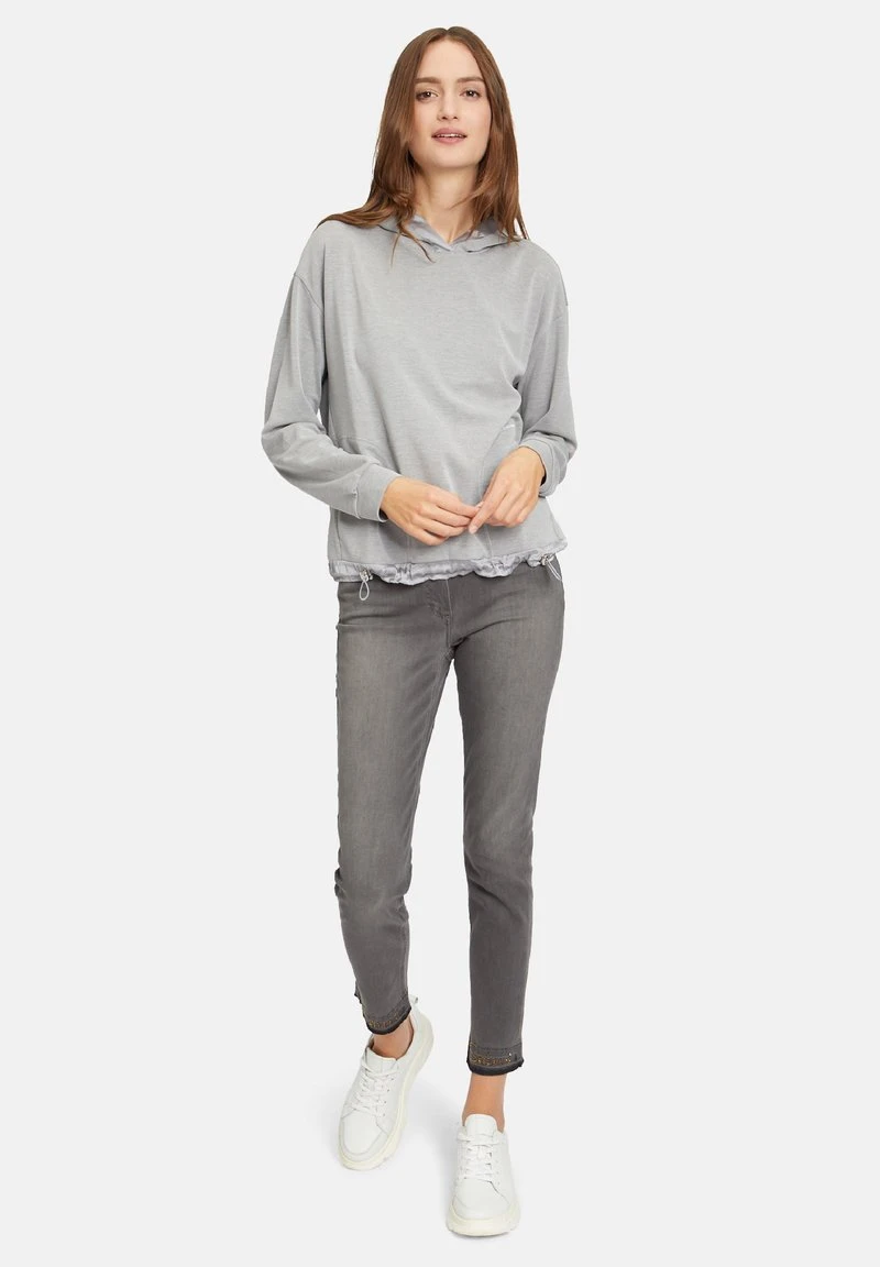 Betty Barclay Kapuzenpullover - Grey Melange 2 Betty Barclay Kapuzenpullover - Grey Melange – Bild 2