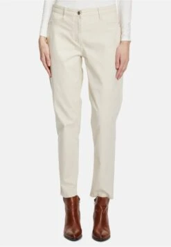 Betty Barclay BASIC MIT AUFGESETZTEN TASCHEN - Stoffhose - Beige