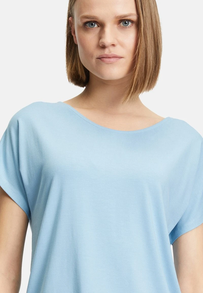 Betty Barclay MIT V-AUSSCHNITT - T-Shirt Basic - Dusk Blue 4 Betty Barclay MIT V-AUSSCHNITT - T-Shirt Basic - Dusk Blue – Bild 4