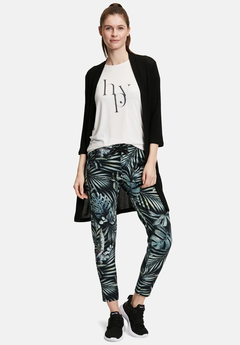 Betty Barclay Leggings - Hosen - Schwarz Grün 2 Betty Barclay Leggings - Hosen - Schwarz Grün – Bild 2