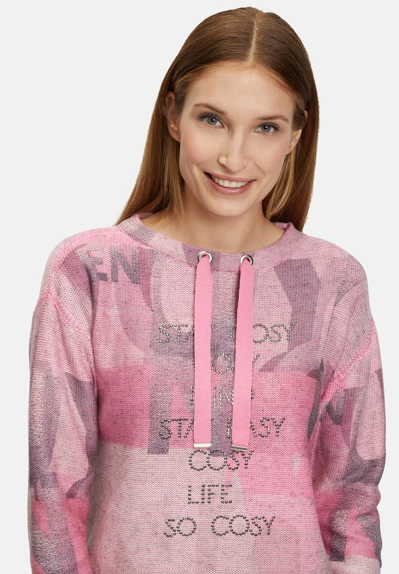 Betty Barclay MIT PRINT - Strickpullover - Pink Beige 4 Betty Barclay MIT PRINT - Strickpullover - Pink Beige – Bild 4