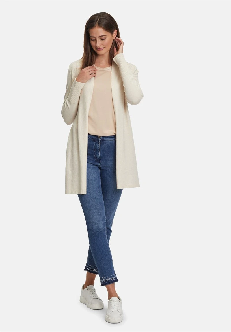 Betty Barclay LONG - Strickjacke - Light Beige Melange 2 Betty Barclay LONG - Strickjacke - Light Beige Melange – Bild 2