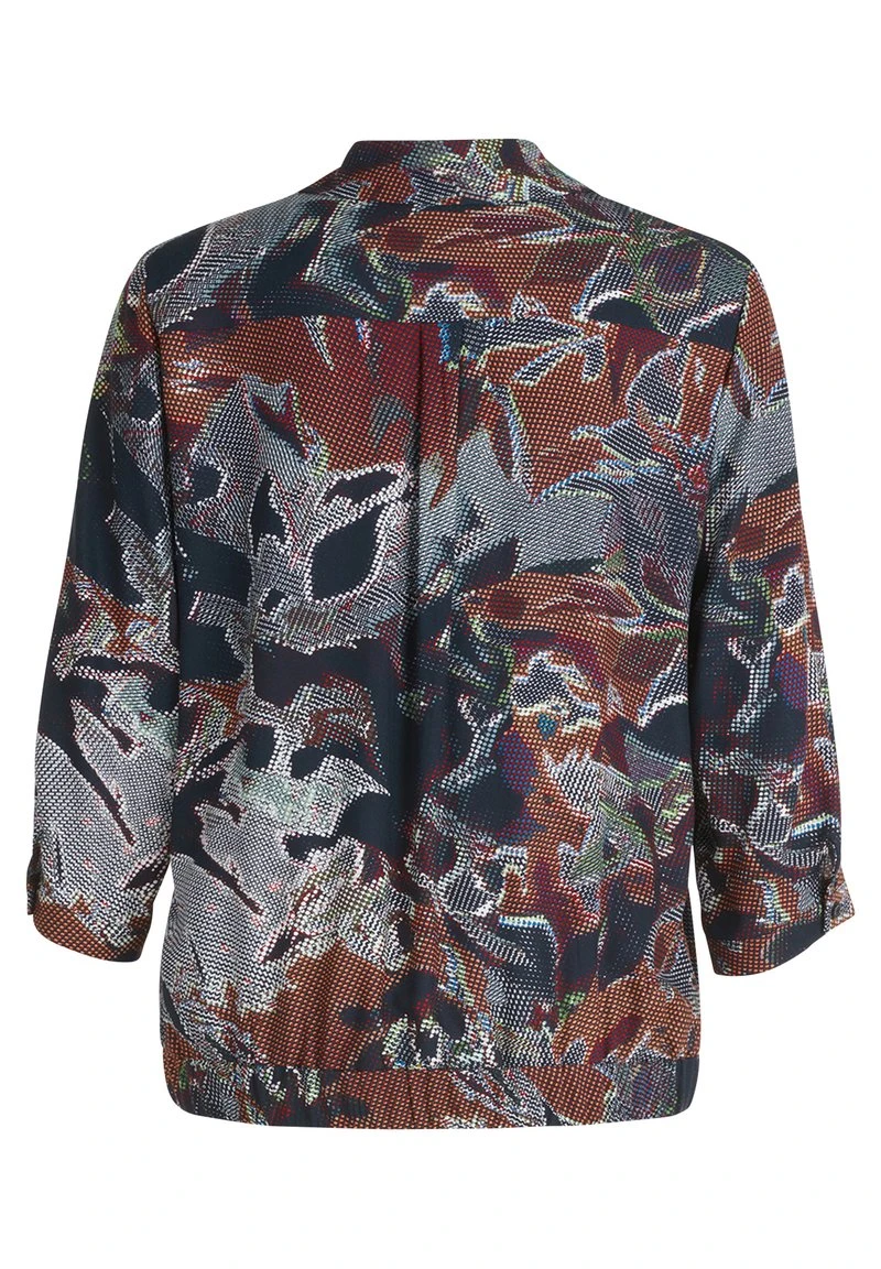 Betty Barclay MIT 3/4 ARM - Bluse - Dark Blue Brown 4 Betty Barclay MIT 3/4 ARM - Bluse - Dark Blue Brown – Bild 4