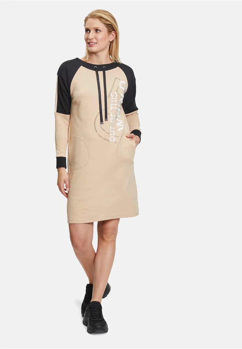 Betty Barclay Jerseykleid - Patch Black Camel 2 Betty Barclay Jerseykleid - Patch Black Camel – Bild 2