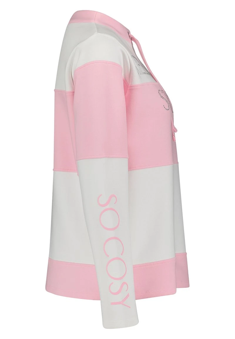 Betty Barclay MIT COLOR BLOCKING - Sweatshirt - Rose Cream 4 Betty Barclay MIT COLOR BLOCKING - Sweatshirt - Rose Cream – Bild 4