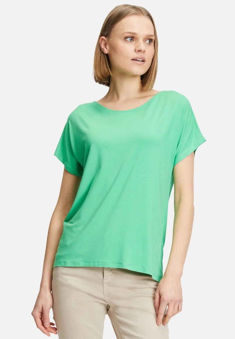Betty Barclay MIT V-AUSSCHNITT - T-Shirt Basic - Island Green 1 Betty Barclay MIT V-AUSSCHNITT - T-Shirt Basic - Island Green