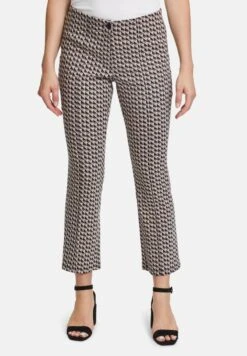 Betty Barclay STRETCH - Stoffhose - Camel Dark Blue